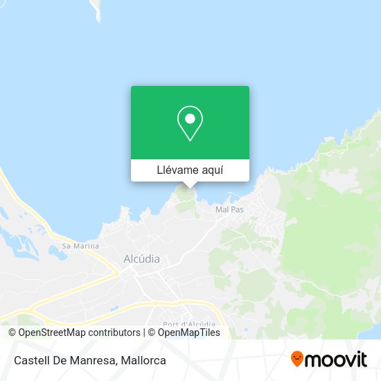Mapa Castell De Manresa