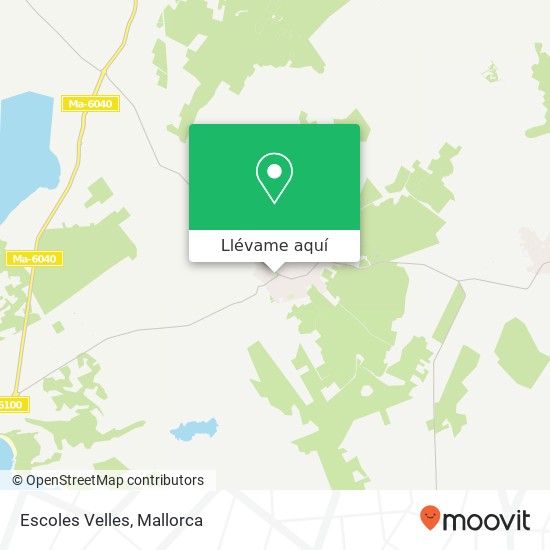 Mapa Escoles Velles