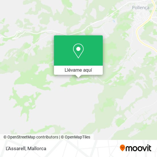 Mapa L’Assarell