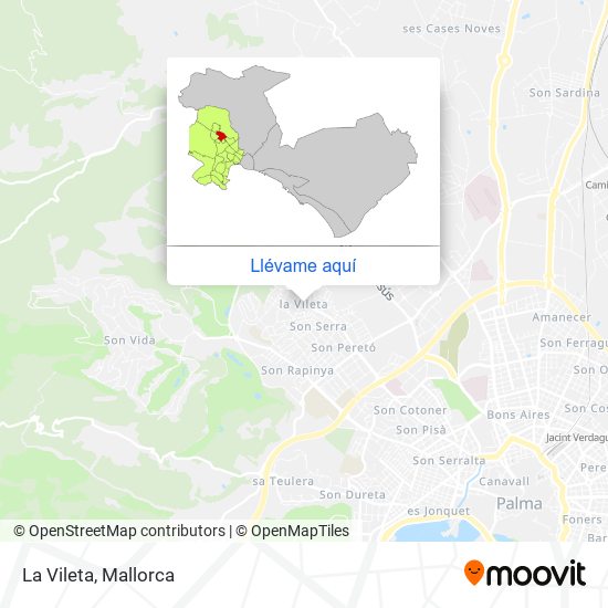 Mapa La Vileta