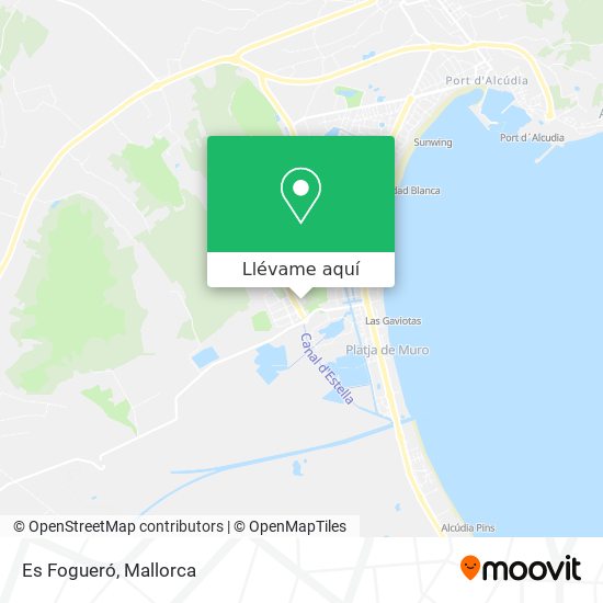 Mapa Es Fogueró