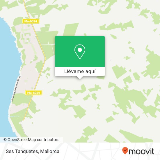 Mapa Ses Tanquetes