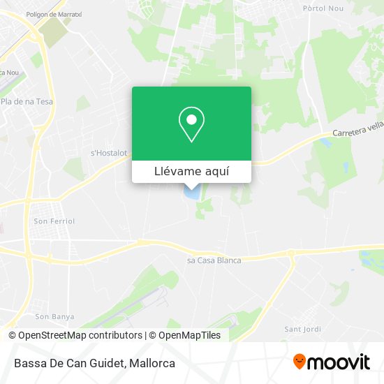 Mapa Bassa De Can Guidet