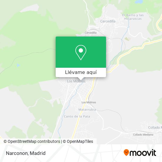 Mapa Narconon