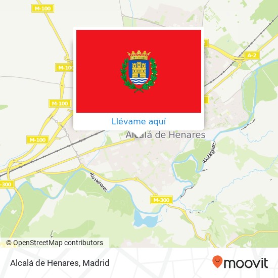 Mapa Alcalá de Henares