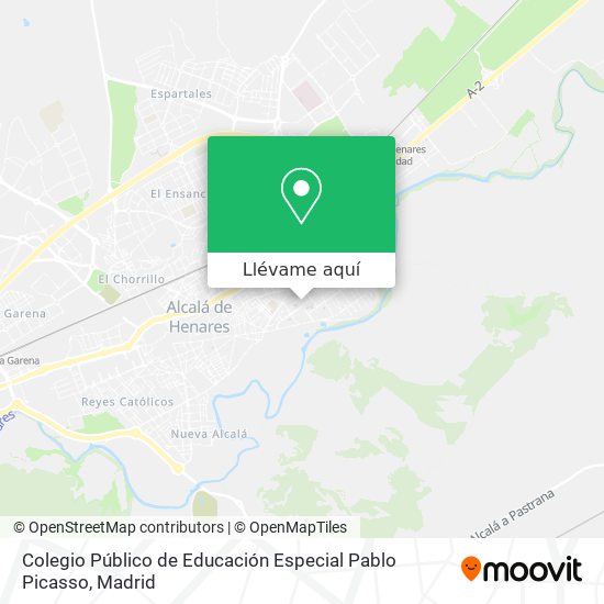 Mapa Colegio Público de Educación Especial Pablo Picasso