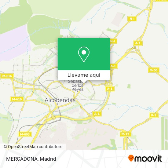 Mapa MERCADONA