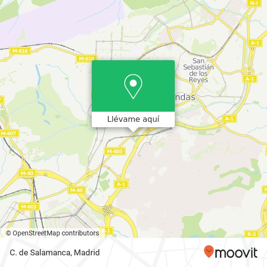 Mapa C. de Salamanca