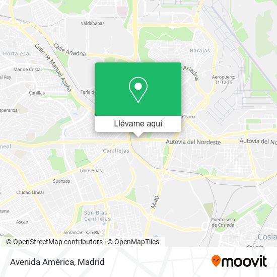 ¿Cómo llegar a Avenida América en Madrid en Autobús o Metro?