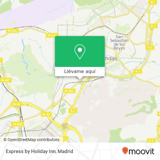Mapa Express by Holiday Inn