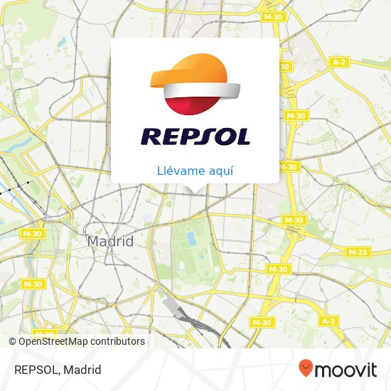 Mapa REPSOL