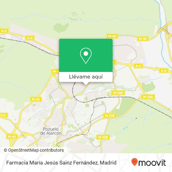 Mapa Farmacia María Jesús Sainz Fernández