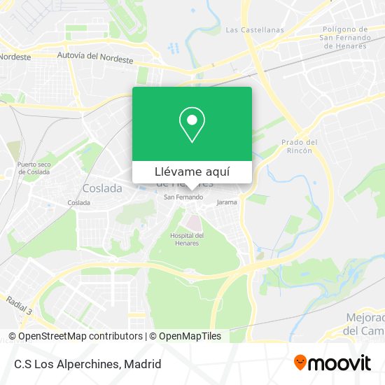 Mapa C.S Los Alperchines