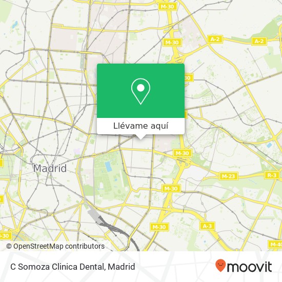 Mapa C Somoza Clinica Dental