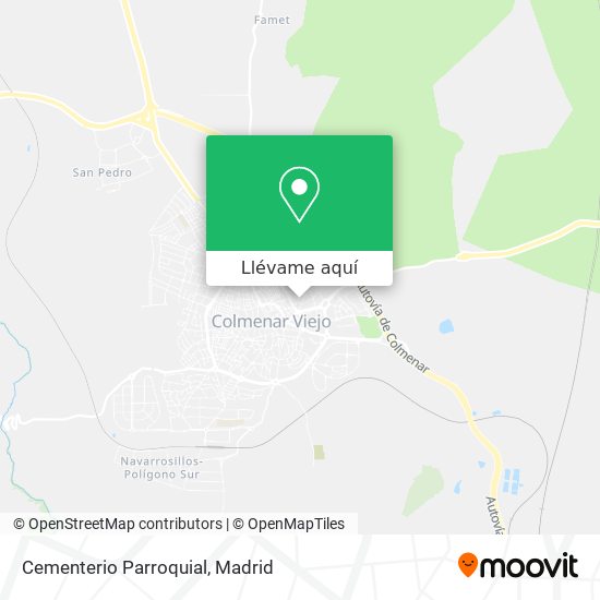 Mapa Cementerio Parroquial