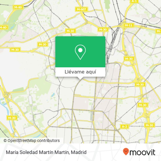 Mapa María Soledad Martín Martín