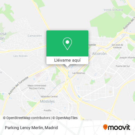 Mapa Parking Leroy Merlin