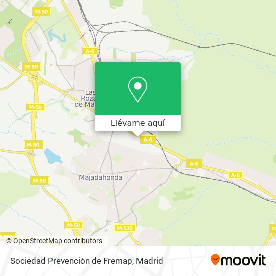 Mapa Sociedad Prevención de Fremap