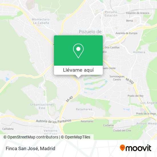 Mapa Finca San José