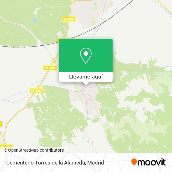 Mapa Cementerio Torres de la Alameda