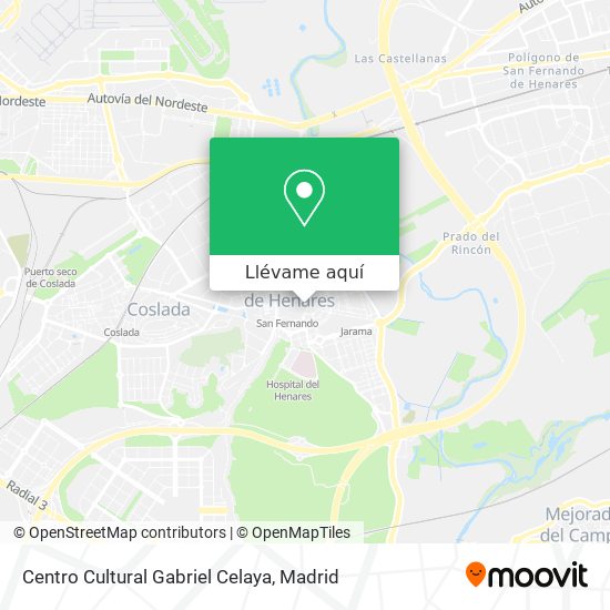 Mapa Centro Cultural Gabriel Celaya