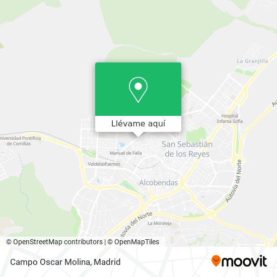 Mapa Campo Oscar Molina