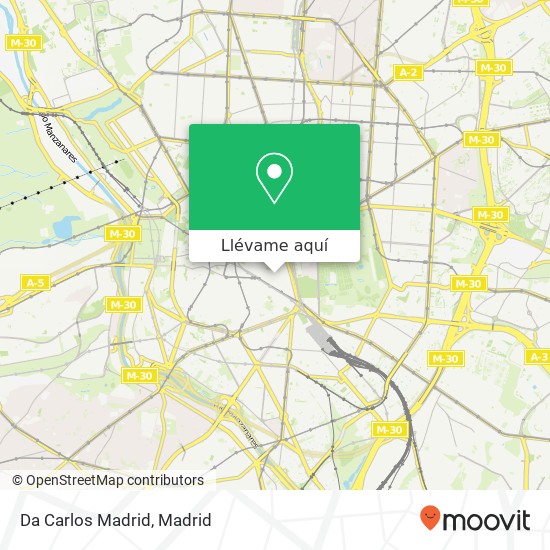 Mapa Da Carlos Madrid