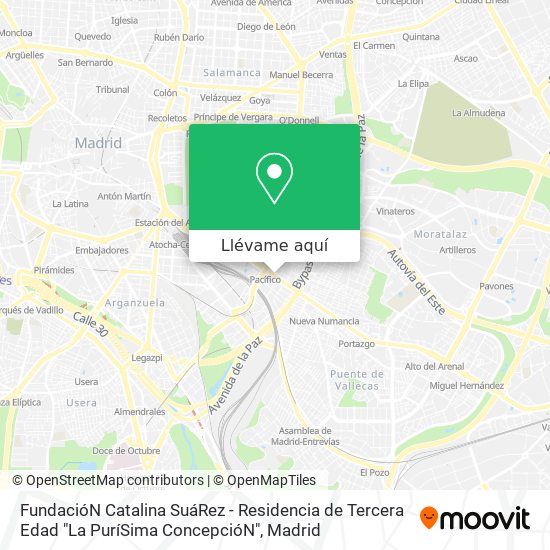 Mapa FundacióN Catalina SuáRez - Residencia de Tercera Edad "La PuríSima ConcepcióN"