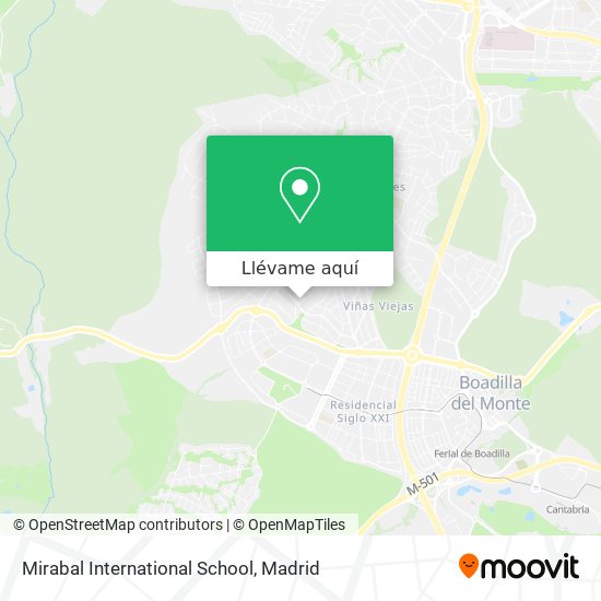 Mapa Mirabal International School