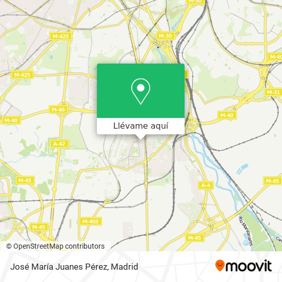 Mapa José María Juanes Pérez