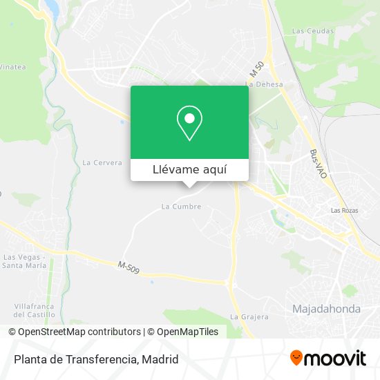 Mapa Planta de Transferencia