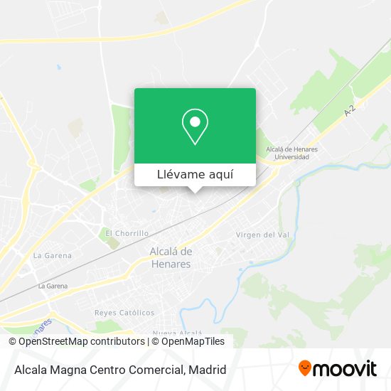 Mapa Alcala Magna Centro Comercial