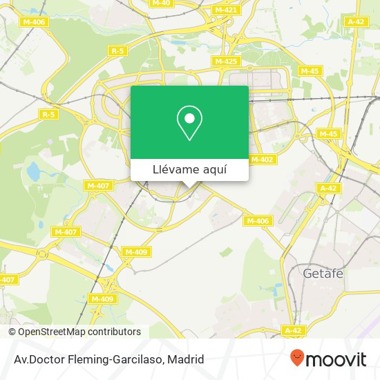 Mapa Av.Doctor Fleming-Garcilaso