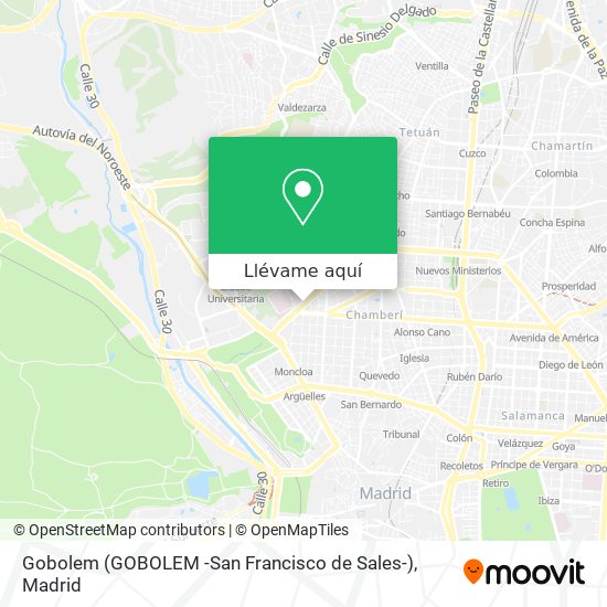 Mapa Gobolem (GOBOLEM -San Francisco de Sales-)