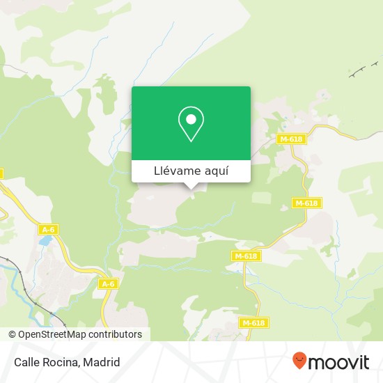 Mapa Calle Rocina