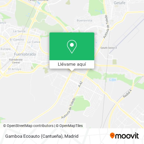 Mapa Gamboa Ecoauto (Cantueña)