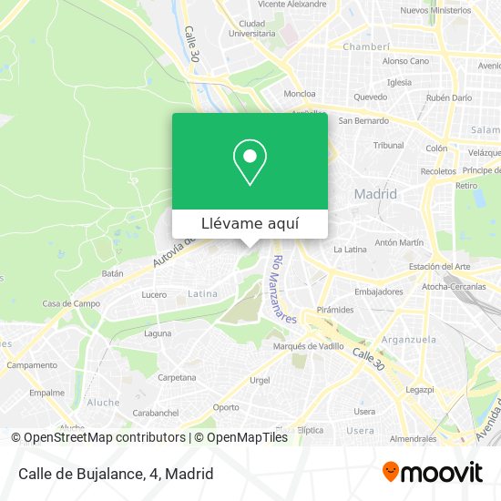 Mapa Calle de Bujalance, 4
