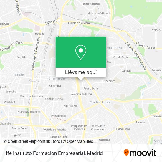 Mapa Ife Instituto Formacion Empresarial