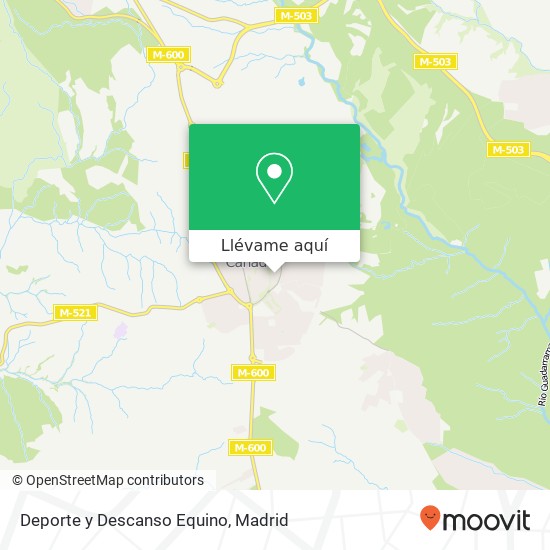 Mapa Deporte y Descanso Equino