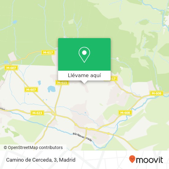 Mapa Camino de Cerceda, 3