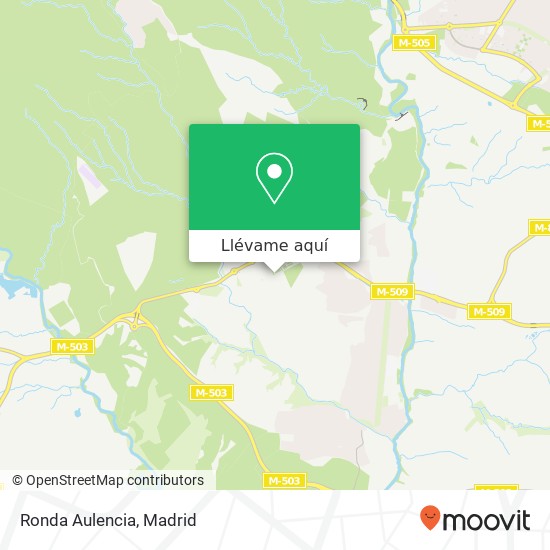 Mapa Ronda Aulencia