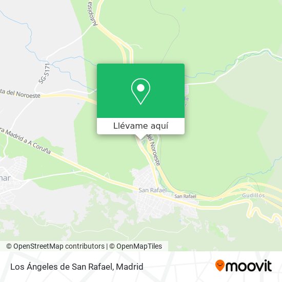 Mapa Los Ángeles de San Rafael