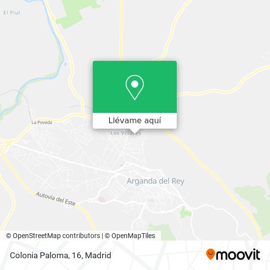 Mapa Colonia Paloma, 16