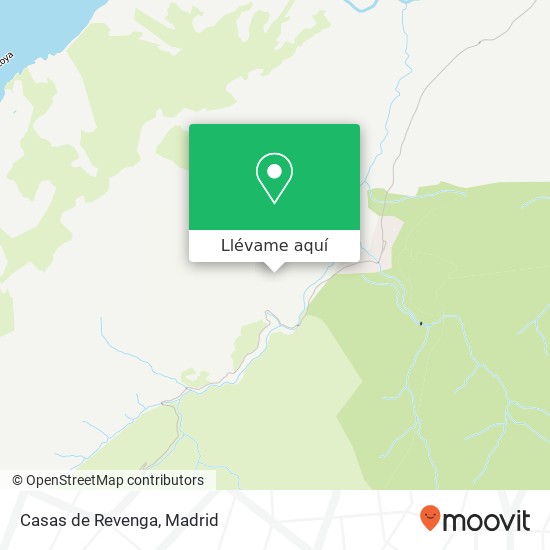 Mapa Casas de Revenga