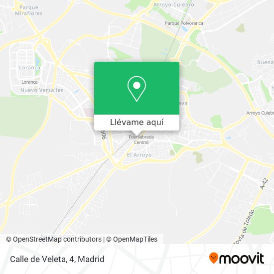 Mapa Calle de Veleta, 4