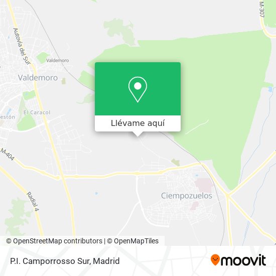 Mapa P.I. Camporrosso Sur