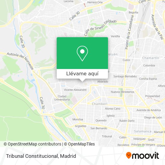 Mapa Tribunal Constitucional