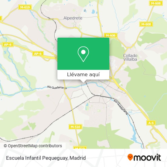 Mapa Escuela Infantil Pequeguay