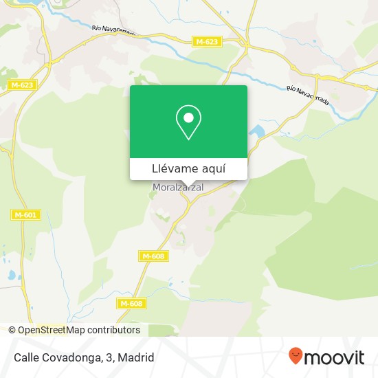 Mapa Calle Covadonga, 3