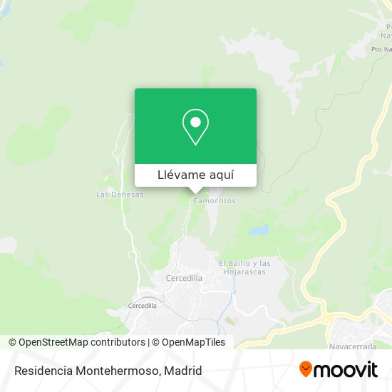 Mapa Residencia Montehermoso